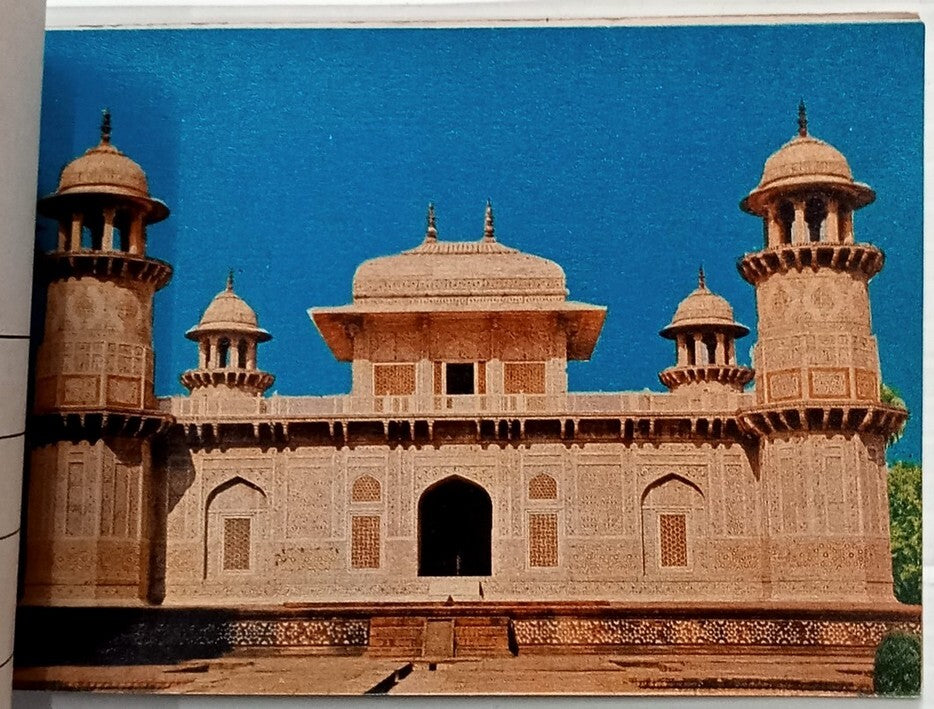 AOP India SARNATH vintage tourist booklet of 10 postcards