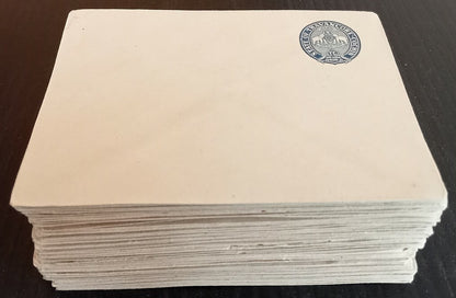 India Travancore Cochin State 1a blue postal stationery envelopes mint x 87