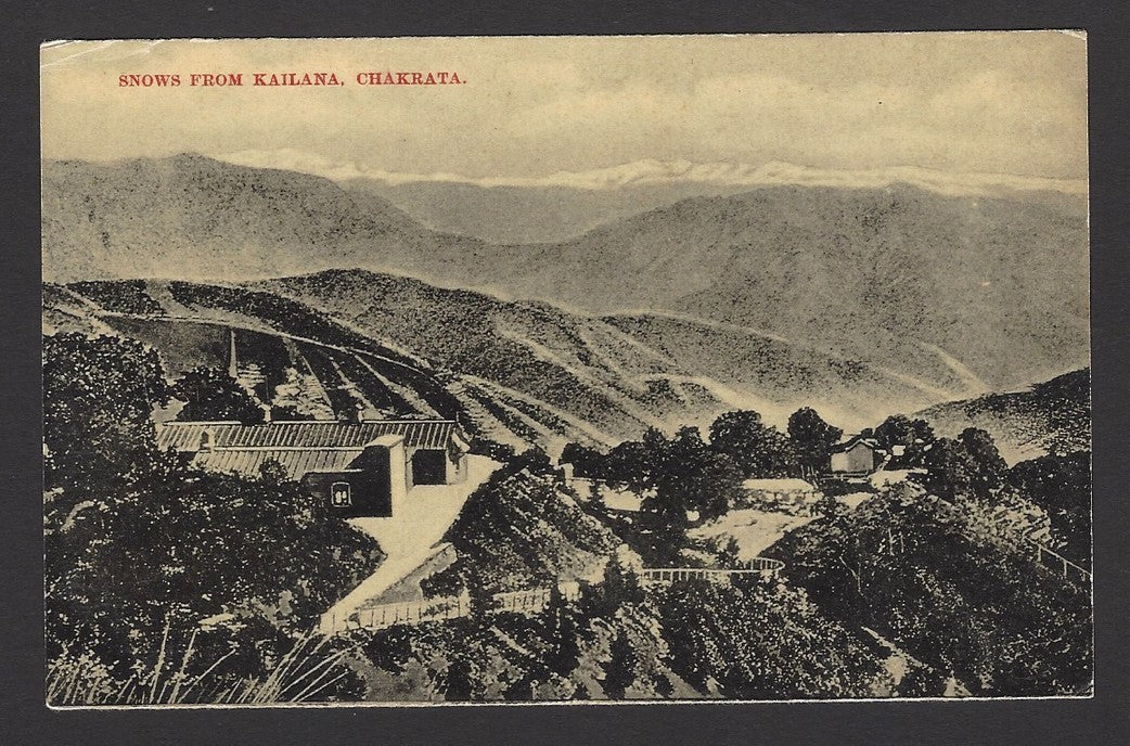 Chakrata, Dehra Dun, Uttarkhand, India vintage postcards (5)