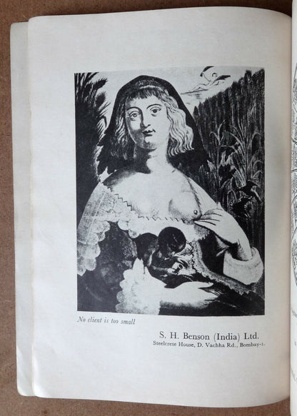 India 6th Advertisng Ball - Early Indian Advertising pamphlet – soiled cover