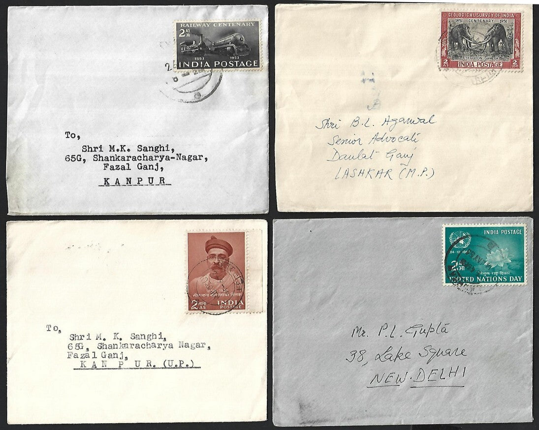 India pre decimal plain FDCs (9)