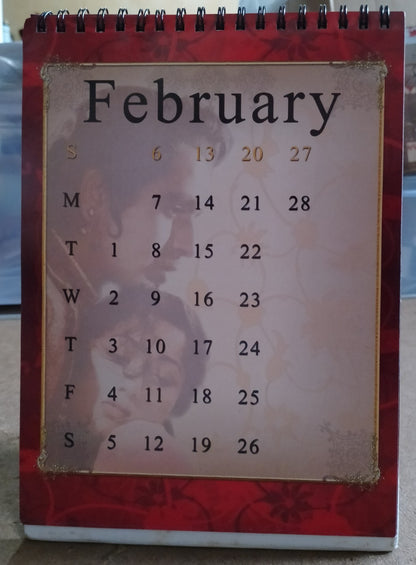 India Bollywood 2005 Mughal-e-Azam Calendar 6.5" x 8"
