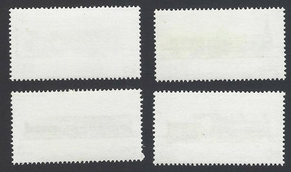 India 1976 Locomotives set of 4 MNH