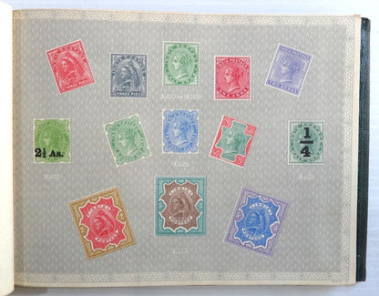 India 1954 Stamp Centenary SOUVENIR ALBUM reproducing all stamps of the century