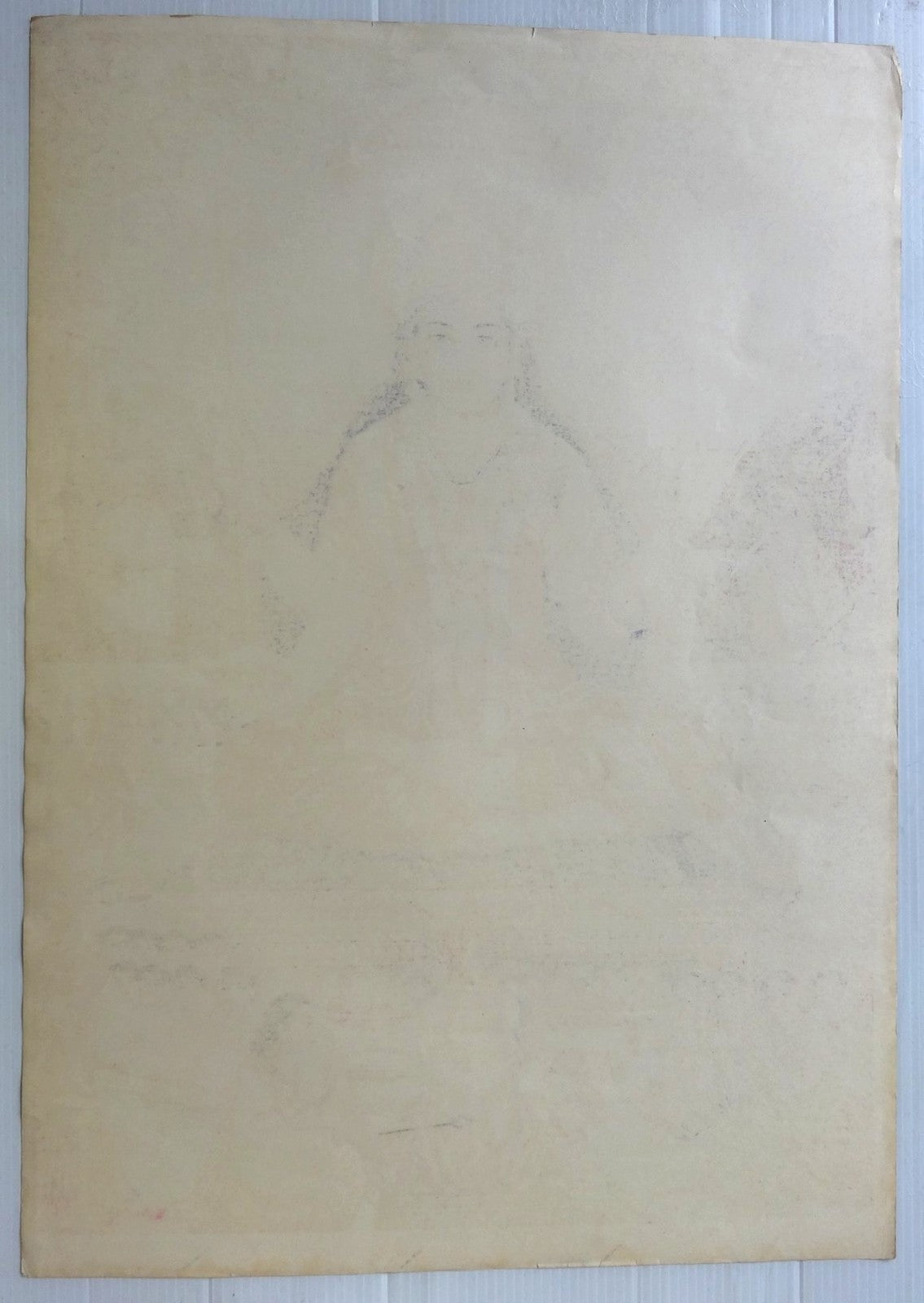 India SANTOSHI MAA 1970s Hindu God poster by S S Brijbasi 13.5" x 19.5" Ӝ