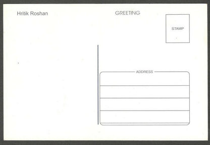 AOP India Bollywood vintage postcard HRITHIK ROSHAN