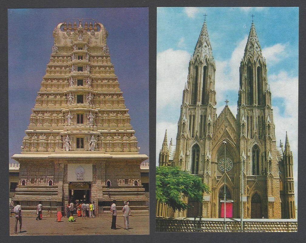 AOP India MAGNIFICENT VIEWS OF MYSORE packet of 10 picture postcards