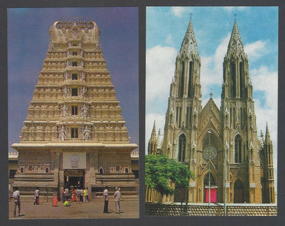 AOP India MAGNIFICENT VIEWS OF MYSORE packet of 10 picture postcards