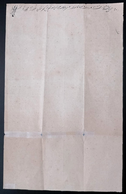 India MALER KOTLA State stamp paper new discovery 8a - unlisted