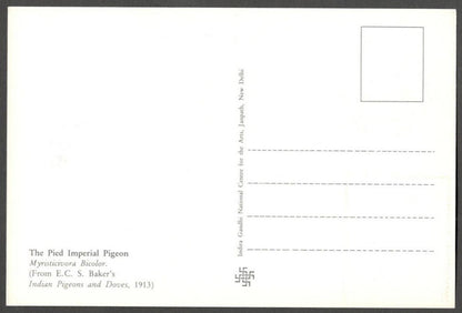 AOP India 2010 Pigeon maxi card
