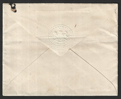 India 1915 Resident of Jaipur signed crested letter & envelope