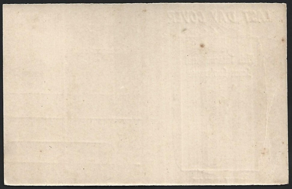 (AOP) India 19th International Scout Conference 'Last Day' card unused