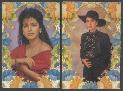 Bollywood postcards JUHI CHAWLA x 7 different