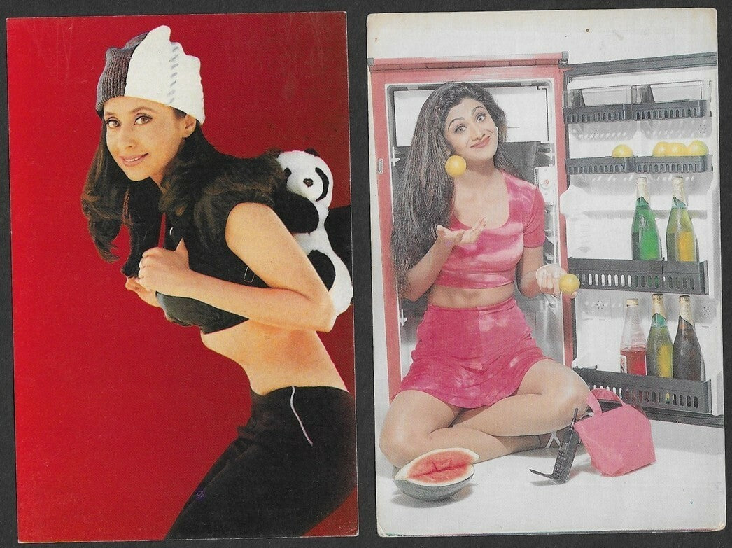 India Bollywood postcards Actresses (5)