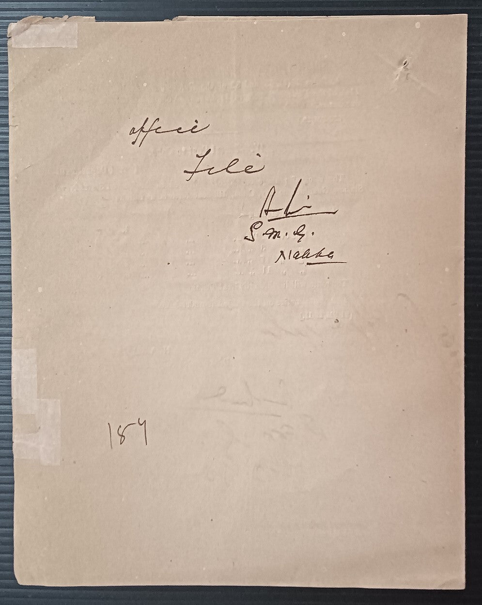 India 1929 DG'S POSTAL CIRCULAR Routes for Correspondence to & from PORT BLAIR