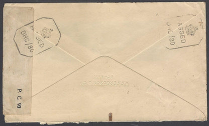 AOP2 India WW2 censor cover 