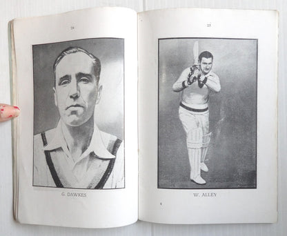 West Indies Cricket Tour of India souvenir / programme 1949-50