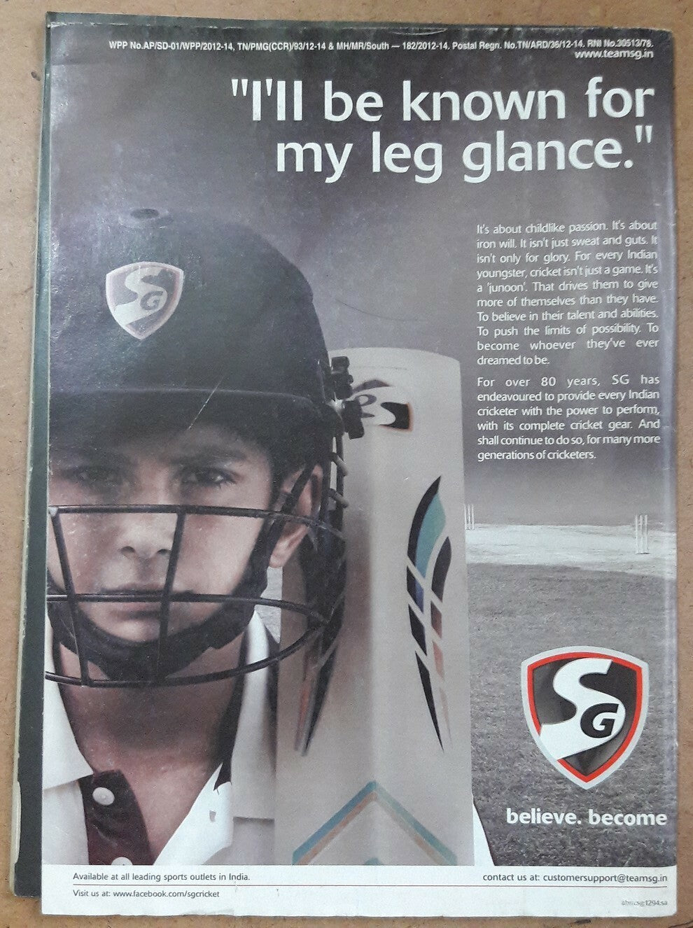 India Sports Star 2012-2014 with much Cricket coverage (5 issues)