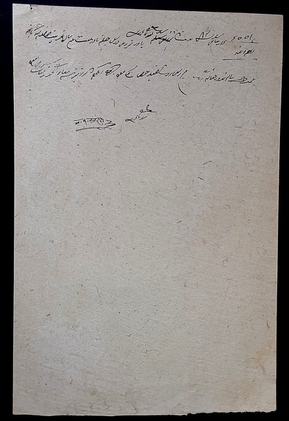 India MALER KOTLA State stamp paper new discovery 6R - unlisted