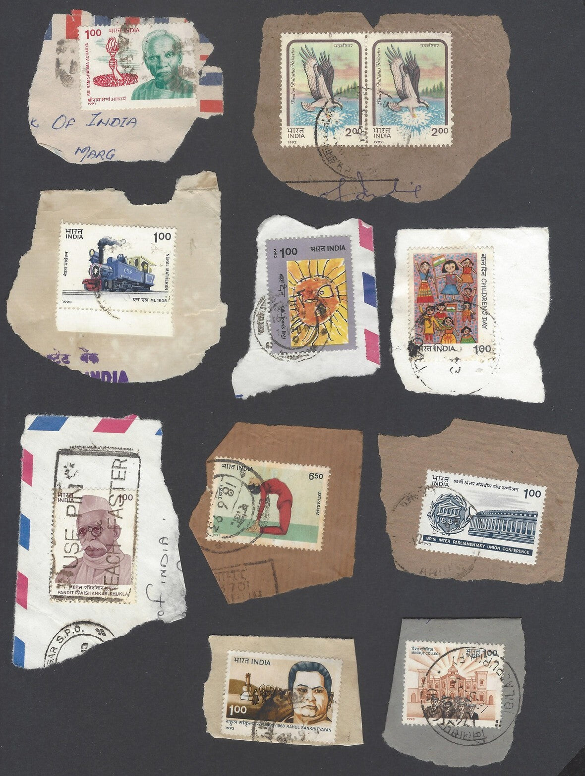 AOP India 1990s commemoratives on paper 250++