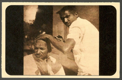 AOP India full back pictorial 50p Gandhi postal card GANDHI 