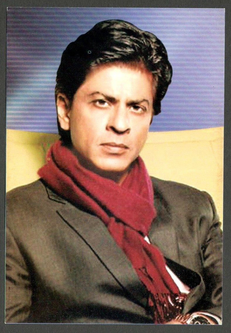 AOP India Bollywood SHAH RUKH KHAN vintage postcard 