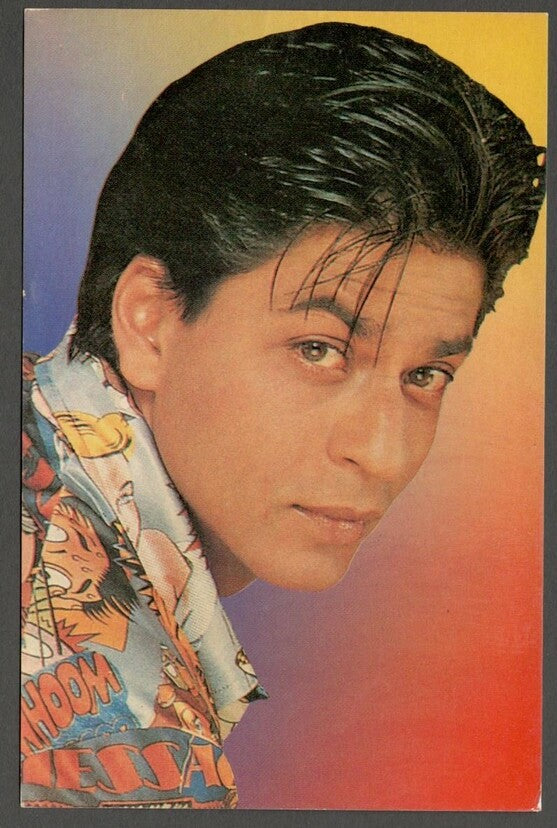 AOP India Bollywood vintage postcard SHAH RUKH KHAN
