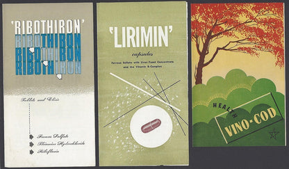 India 1940s to 1950s medical advertisements & merchandise (124) ZAZ