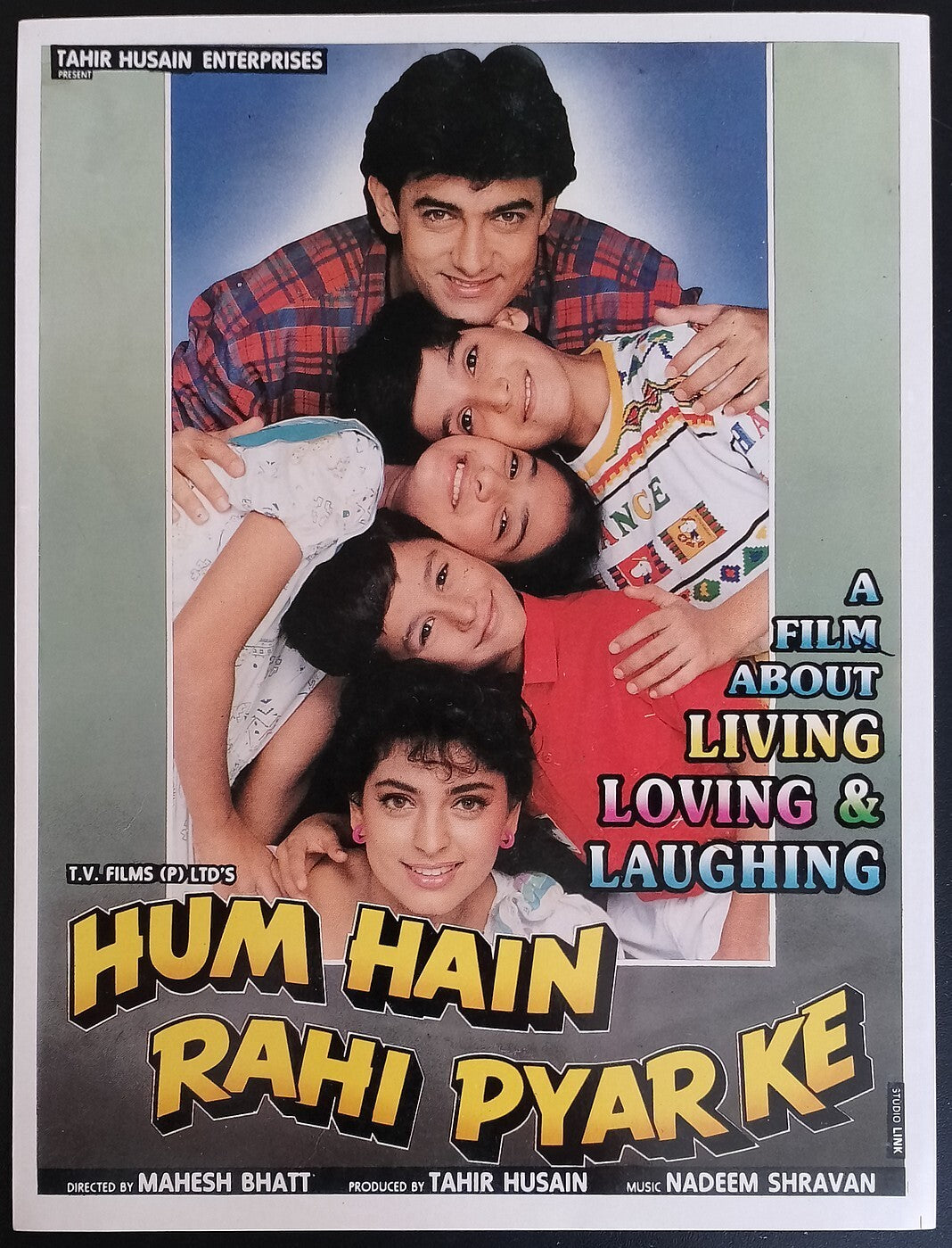 AOP India Bollywood booklet HUM HAIN RAHI PYAR KE Aamir Khan