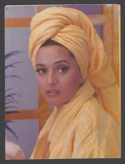 AOP Bollywood India promotional pocket calendar 1996-1997 MADHURI DIXIT