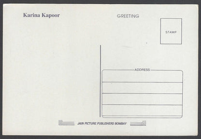 AOP India Bollywood vintage postcard KAREENA KAPOOR