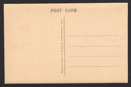 India Bikaner State vintage postcard Karan Mahal (Throne room)