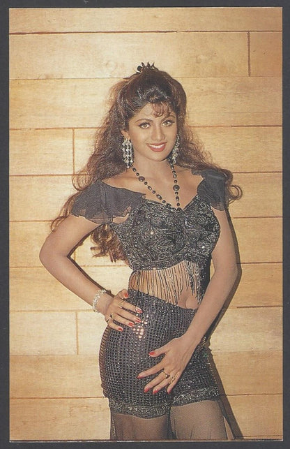 AOP India vintage Bollywood postcard SHILPA SHETTY