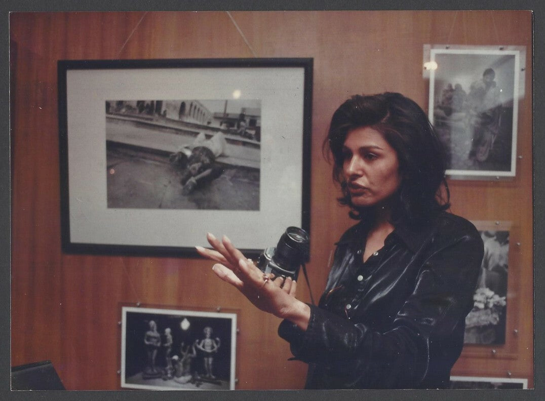 AOP India Pamela Bordes, Photographer signed photo 