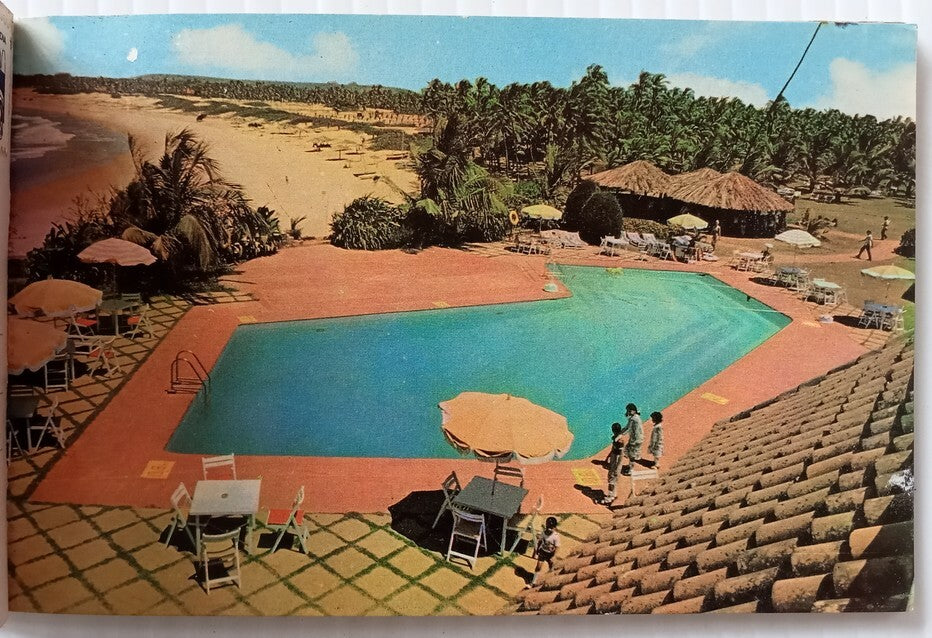 AOP India DAMSAN GOA vintage souvenir booklet of 10 postcards
