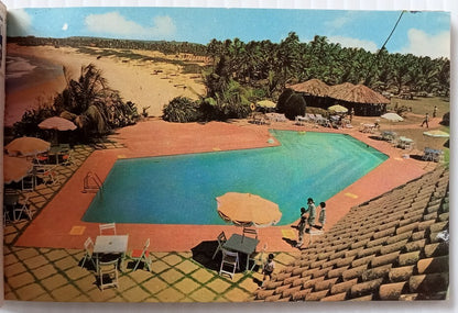 AOP India DAMSAN GOA vintage souvenir booklet of 10 postcards