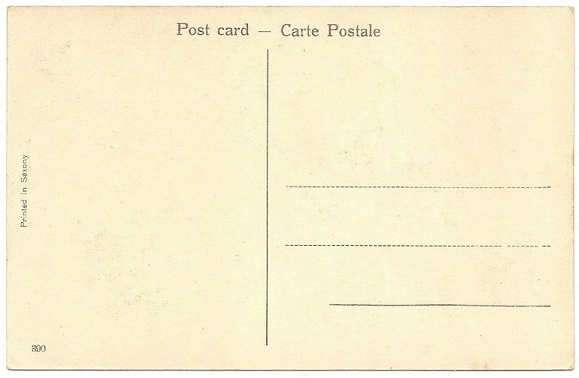 India 1910s Bombay Road Sweeper postcard