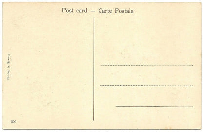 India 1910s Bombay Road Sweeper postcard