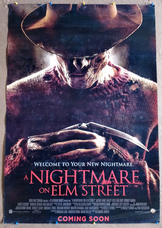 1984 A Nightmare on Elm Street 1 sheet India poster Johnny Depp