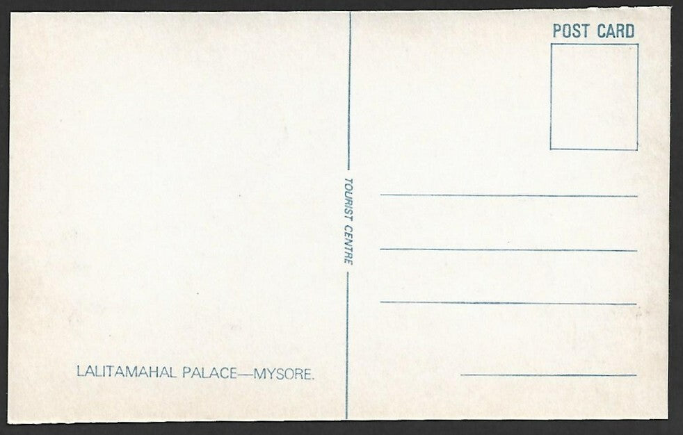 AOP India vintage envelope with 10 postcard MAGNIFICIENT VIEWS OF MYSORE