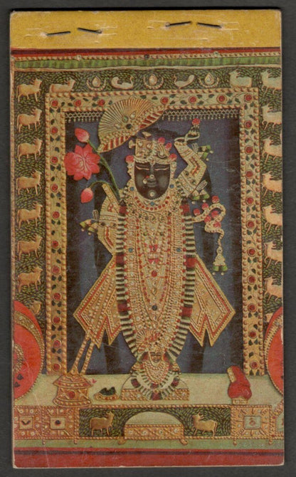 (AOP) India booklet of 11 vintage postcards UDAIPUR