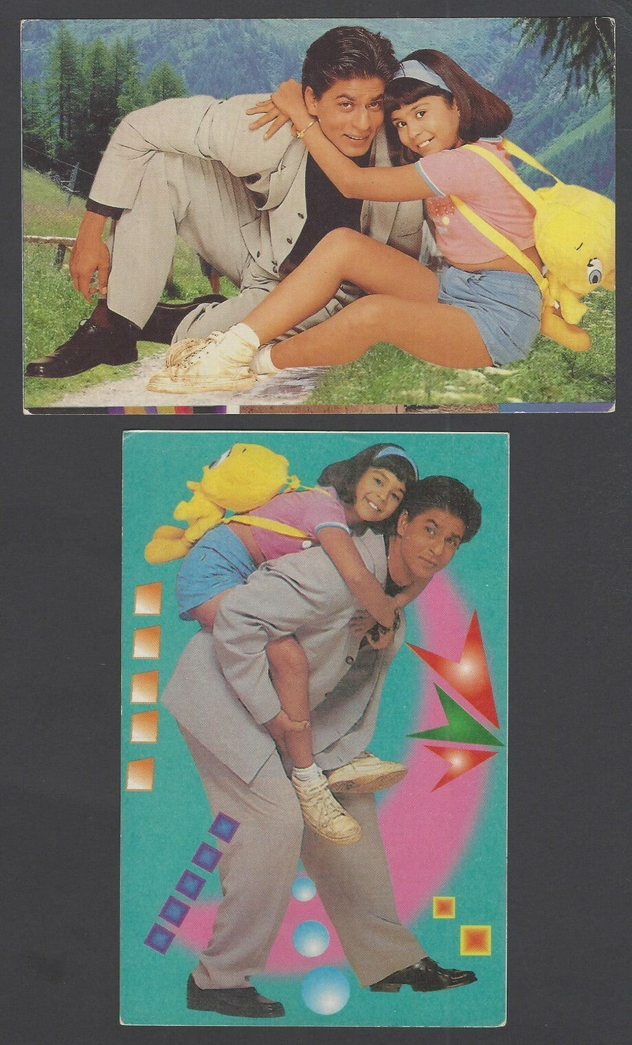 India Bollywood postcards SHAH RUKH KHAN (4)