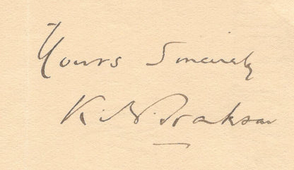 India 1927 crested letter POLITICAL DEPT GWALIOR impotent regret fo scrappy work