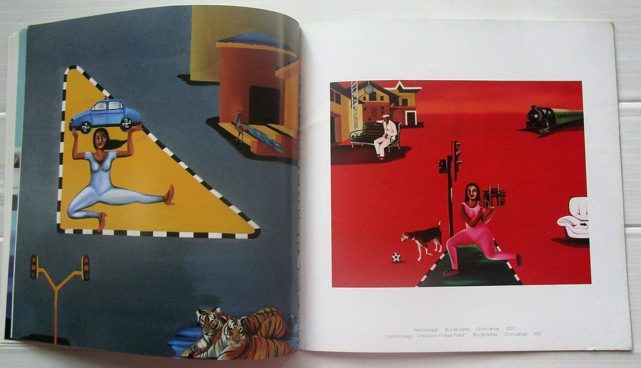 India Contemporary Art NIRMALA BILUKA 2007 Exhibition souvenir 8pages