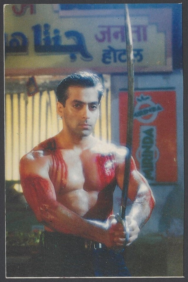 AOP India Bollywood vintage postcard - SALMAN KHAN