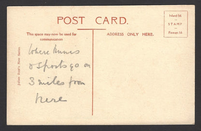 Happy Valley & Charleville Racquet Court, Mussorie, India vintage postcard