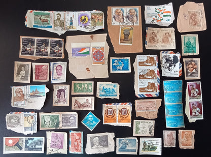 India unpicked on paper commemorative mix (200)