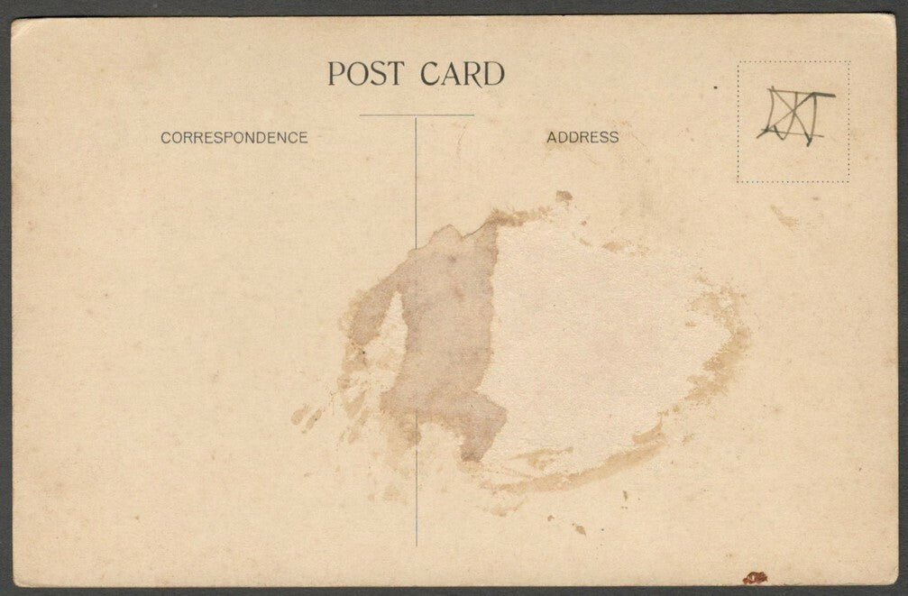AOP India vintage postcard VICTORIA MEMORIAL, CALCUTTA