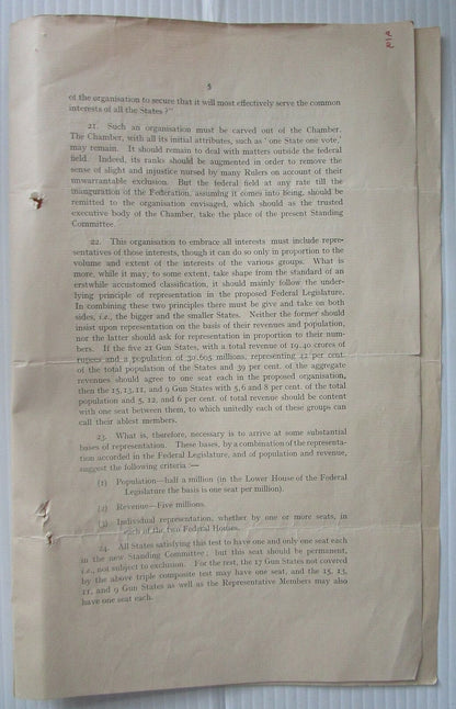 India Retrospect & Prospect a 1938 commentary on past & the future of the Nation