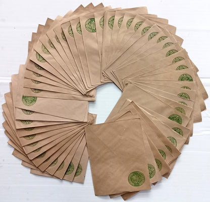 AOP India Hydrabad State 1944 1a4p (1362) envelopes unused x 10. HG #24